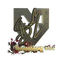 Sticker | siuhy (Gold) | Shanghai 2024