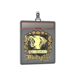 Sticker Slab | Lynn Vision (Gold) | Budapest 2025