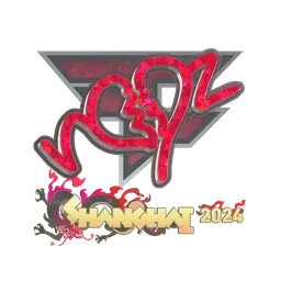 Sticker | ropz (Glitter) | Shanghai 2024