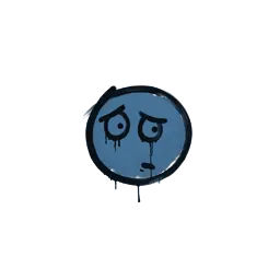 Sealed Graffiti | Worry (Monarch Blue)