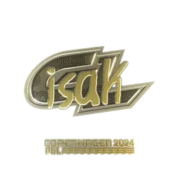 Sticker | isak (Gold) | Copenhagen 2024