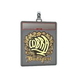 Sticker Slab | cobra (Gold) | Budapest 2025