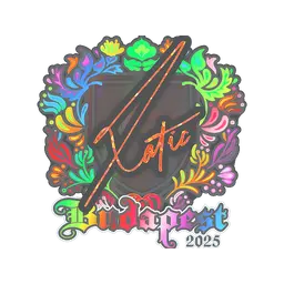 Sticker | XotiC (Holo) | Budapest 2025