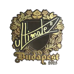 Sticker | ultimate (Gold) | Budapest 2025