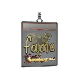 Sticker Slab | fame (Gold) | Shanghai 2024