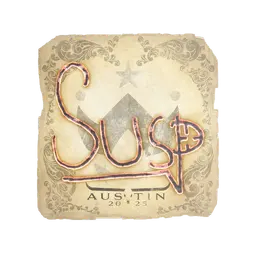 Sticker | susp | Austin 2025