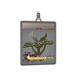Sticker Slab | Ex3rcice (Gold) | Shanghai 2024