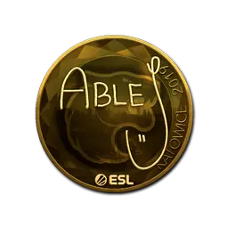 Sticker | ableJ (Gold) | Katowice 2019