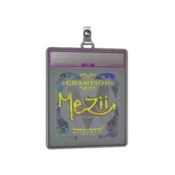 Sticker Slab | mezii (Holo, Champion) | Austin 2025