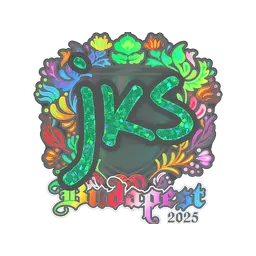 Sticker | jks (Holo) | Budapest 2025