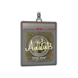 Sticker Slab | adamb (Gold) | Austin 2025