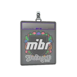 Sticker Slab | MIBR (Embroidered) | Budapest 2025