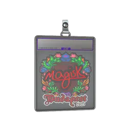 Sticker Slab | Magisk (Embroidered) | Budapest 2025