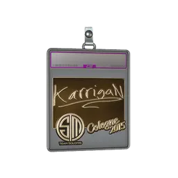 Sticker Slab | karrigan (Gold) | Cologne 2015