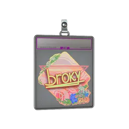 Sticker Slab | broky (Holo) | Rio 2022