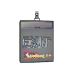 Sticker Slab | exit (Glitter) | Shanghai 2024