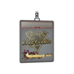 Sticker Slab | electronic (Gold) | Shanghai 2024