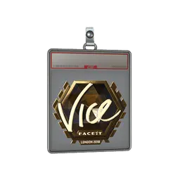 Sticker Slab | vice (Gold) | London 2018