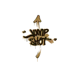 Sealed Graffiti | Jump Shot (Desert Amber)
