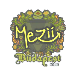 Sticker | mezii | Budapest 2025