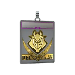 Sticker Slab | G2 Esports (Gold) | Krakow 2017