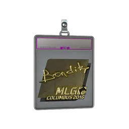 Sticker Slab | bondik (Gold) | MLG Columbus 2016