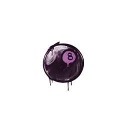 Sealed Graffiti | 8-Ball (Bazooka Pink)