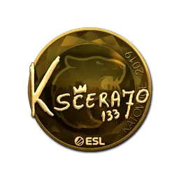 Sticker | KSCERATO (Gold) | Katowice 2019