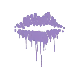 Sealed Graffiti | Kiss (Violent Violet)