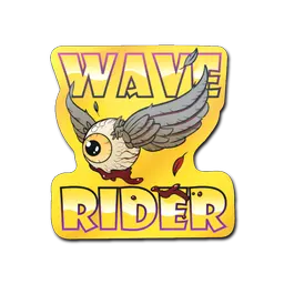 Sticker | Fools Gold Wave Rider