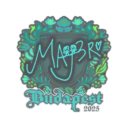 Sticker | MAJ3R | Budapest 2025