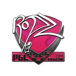 Sticker | ropz | Krakow 2017