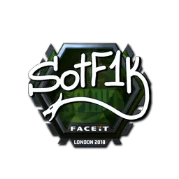 Sticker | S0tF1k (Foil) | London 2018