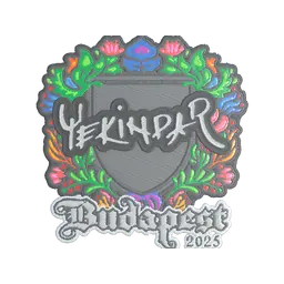 Sticker | YEKINDAR (Embroidered) | Budapest 2025