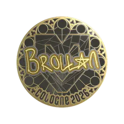 Sticker | Brollan (Gold) | Cologne 2026