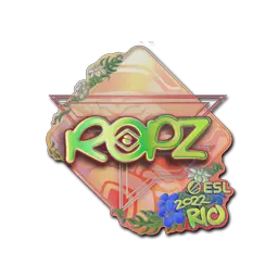 Sticker | ropz (Holo) | Rio 2022