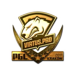 Sticker | Virtus.Pro (Gold) | Krakow 2017