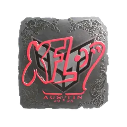 Sticker | xfl0ud (Foil) | Austin 2025