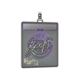 Sticker Slab | Goofy (Glitter) | Paris 2023