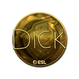 Sticker | DickStacy (Gold) | Katowice 2019