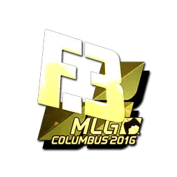 Sticker | Flipsid3 Tactics (Gold) | MLG Columbus 2016