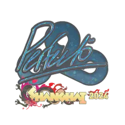 Sticker | Perfecto (Glitter) | Shanghai 2024