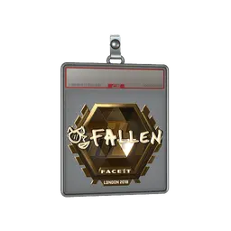 Sticker Slab | FalleN (Gold) | London 2018