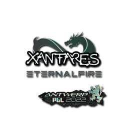 Sticker | XANTARES (Glitter) | Antwerp 2022