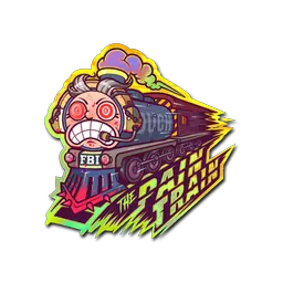Sticker | Pain Train (Holo)