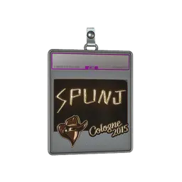 Sticker Slab | SPUNJ (Gold) | Cologne 2015