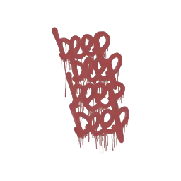 Sealed Graffiti | BEEP (Blood Red)