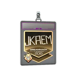Sticker Slab | jkaem (Gold) | Cluj-Napoca 2015