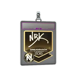 Sticker Slab | NBK- (Gold) | Cluj-Napoca 2015