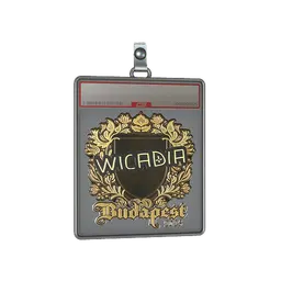 Sticker Slab | Wicadia (Gold) | Budapest 2025